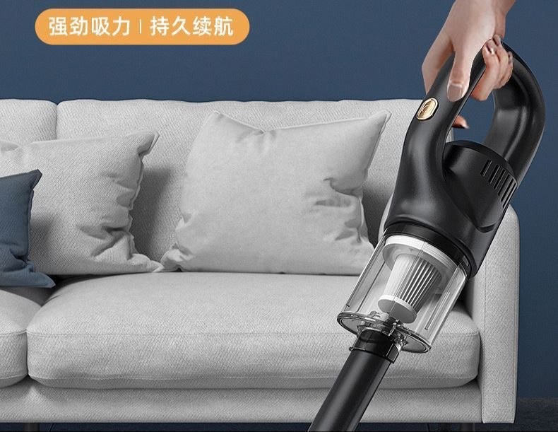 Беспроводной пылесос для сухой и влажной уборки Vacuum Cleaner Never So Clean черный оптом - Фото №3