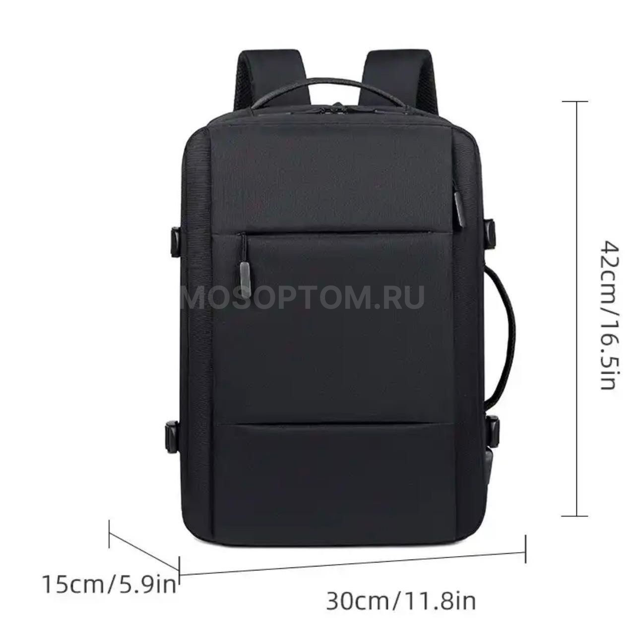 Дорожный рюкзак-сумка трансформер с USB оптом - Фото №3
