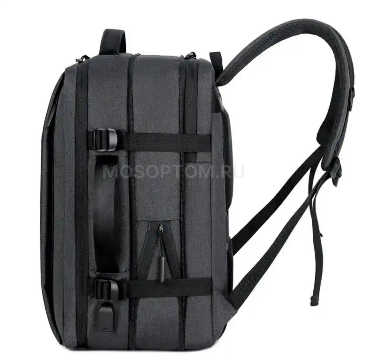 Дорожный рюкзак-сумка трансформер с USB оптом - Фото №5