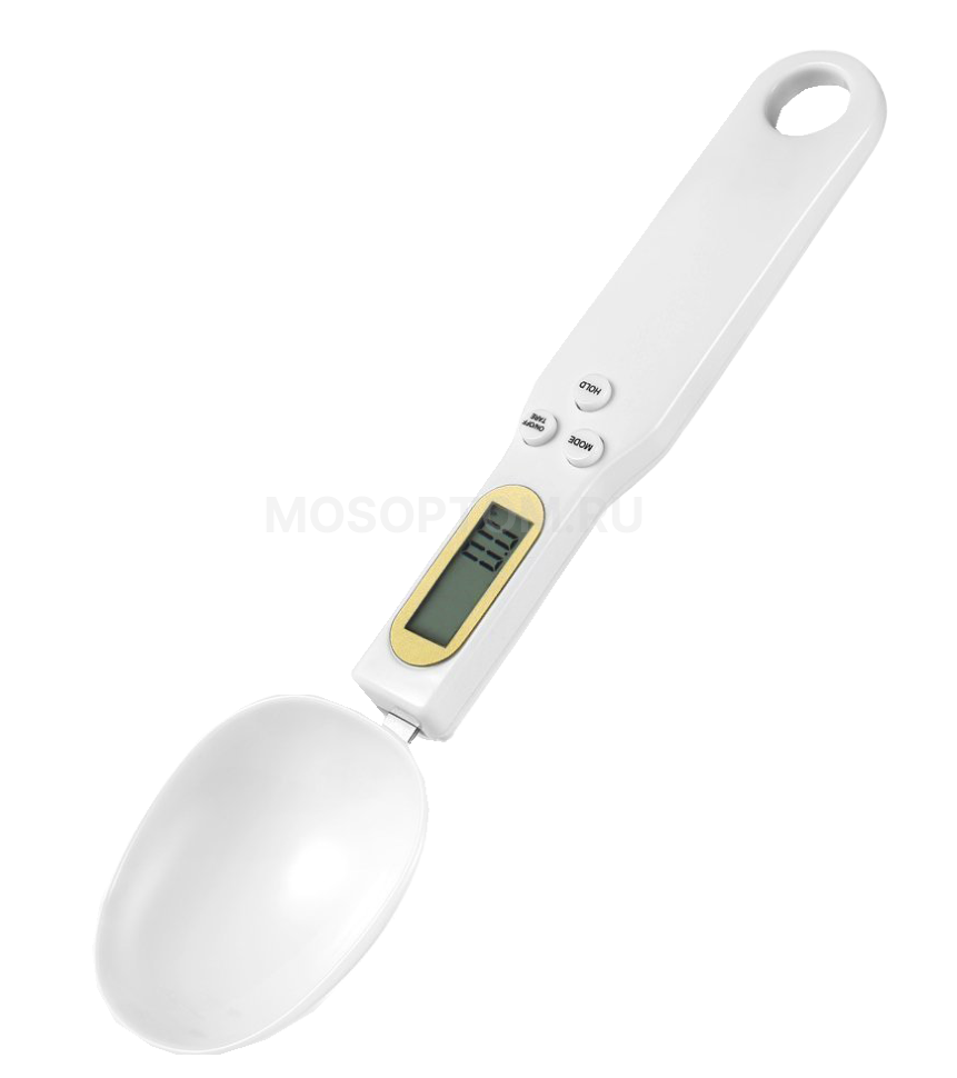 Электронная мерная ложка-весы Digital Spoon Scale белая оптом - Фото №5