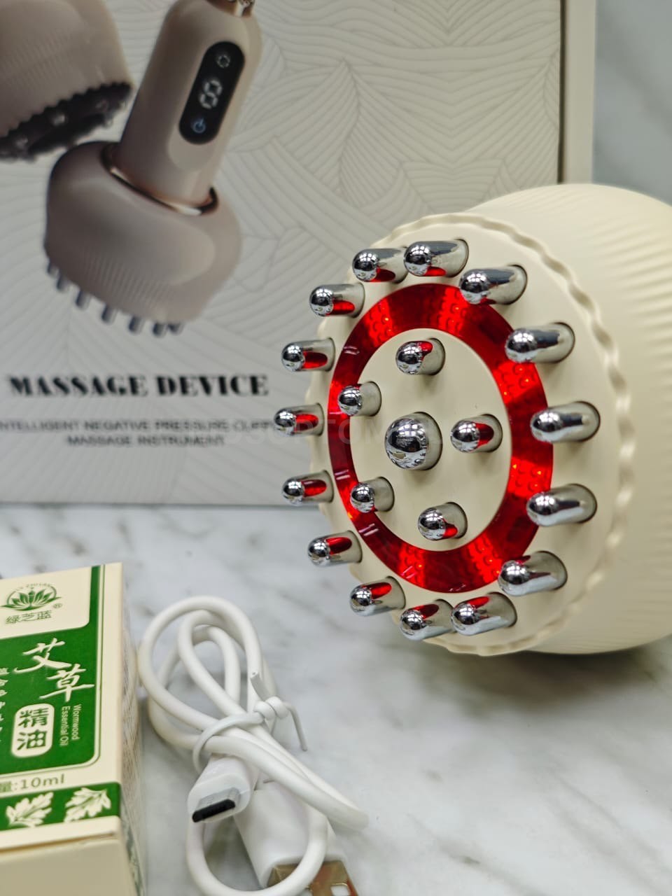 Вакуумный массажер для тела Massage Device Intelligent Negative Pressure Cupping Massage Instrument G05-B оптом - Фото №5