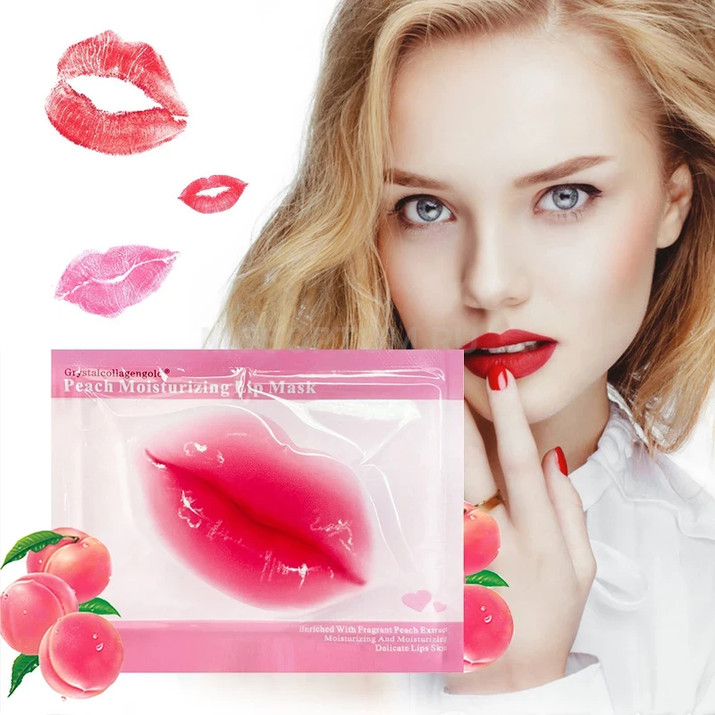 Маска для губ Crystalcollagengold Peach Moisturizing Lip Mask оптом