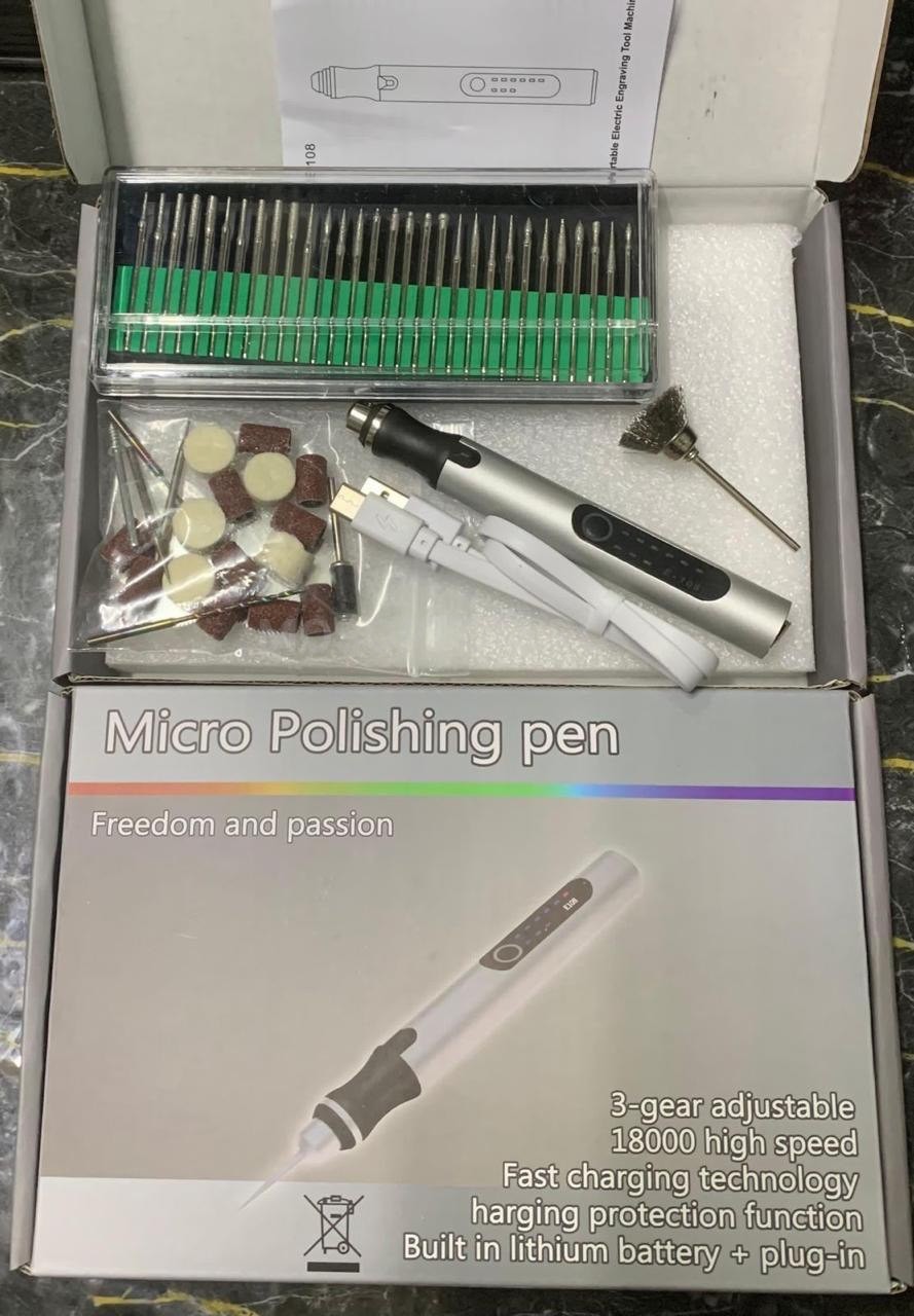 Мини-гравер беспроводной, прибор для полировки и гравировки Micro Polishing Pen оптом - Фото №2