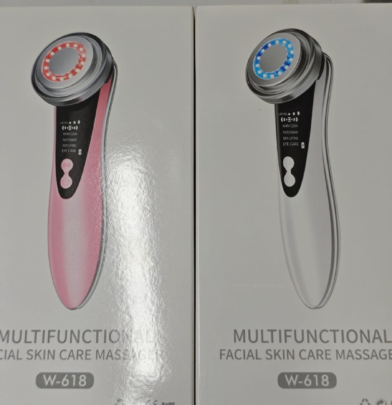 Микротоковый массажер для лица Multifunctional Facial Skin Care Massager W-618 оптом - Фото №9