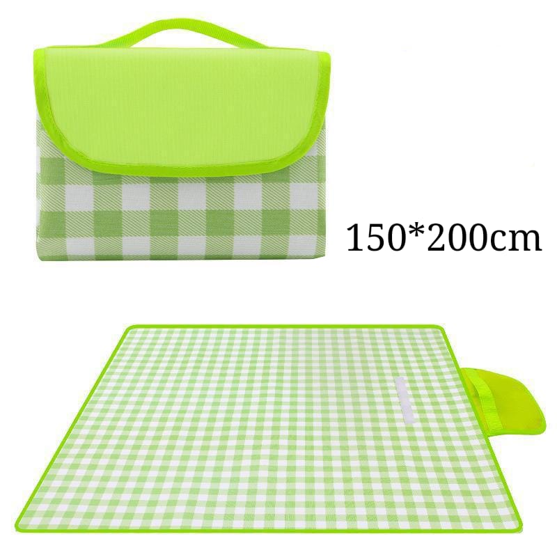 Складной водонепроницаемый коврик зеленый 150х200см оптом