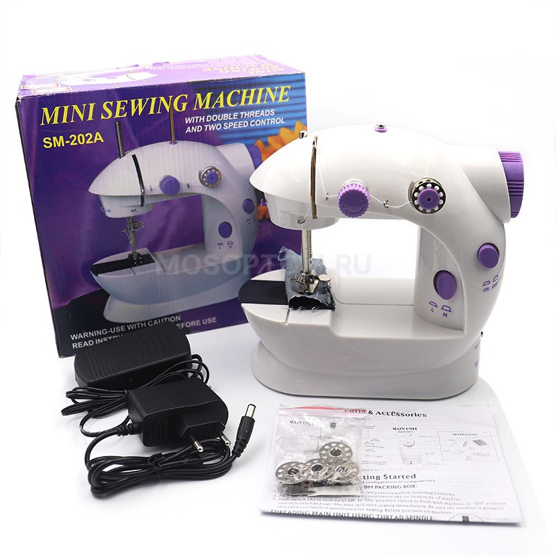 Мини швейная машина Mini Sewing Machine SM-202A оптом